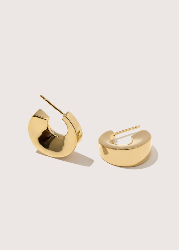 Otiumberg Arc Gold Hoops