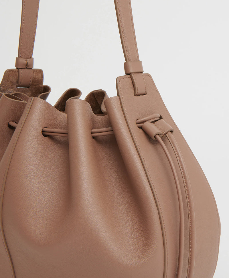 Mansur Garviel Flores Bag in Biscotti