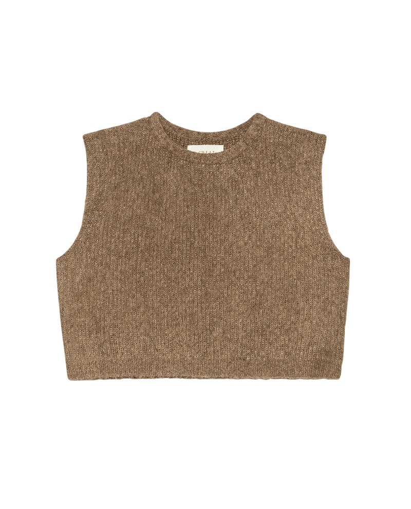 The Great Brushed Melange Sweater