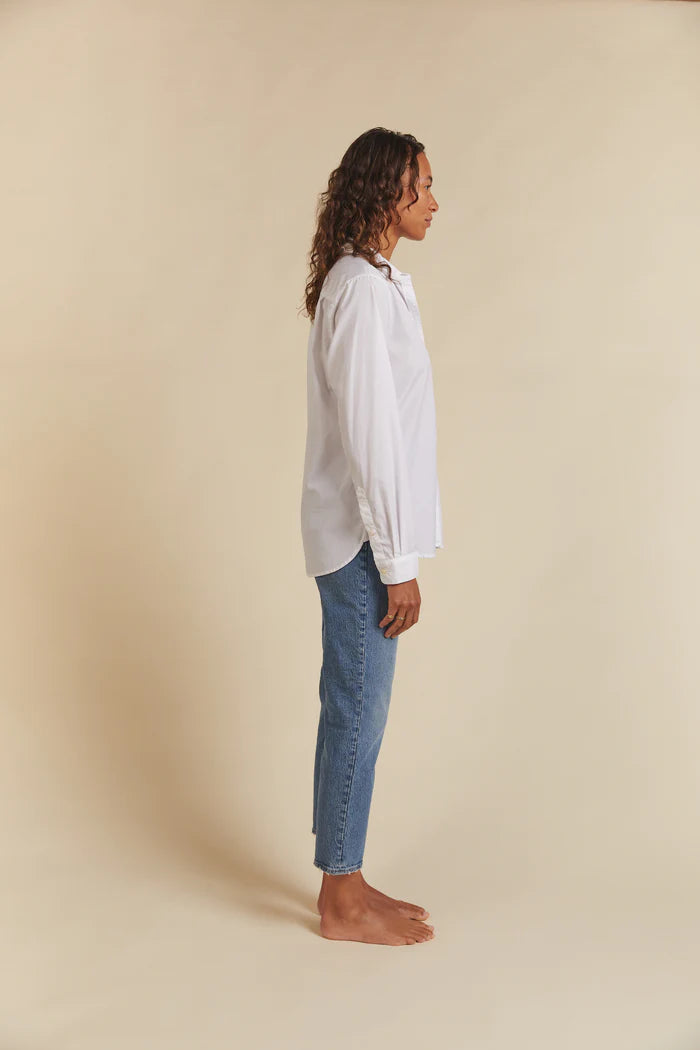 Trovata Grace Classic Shirt in White