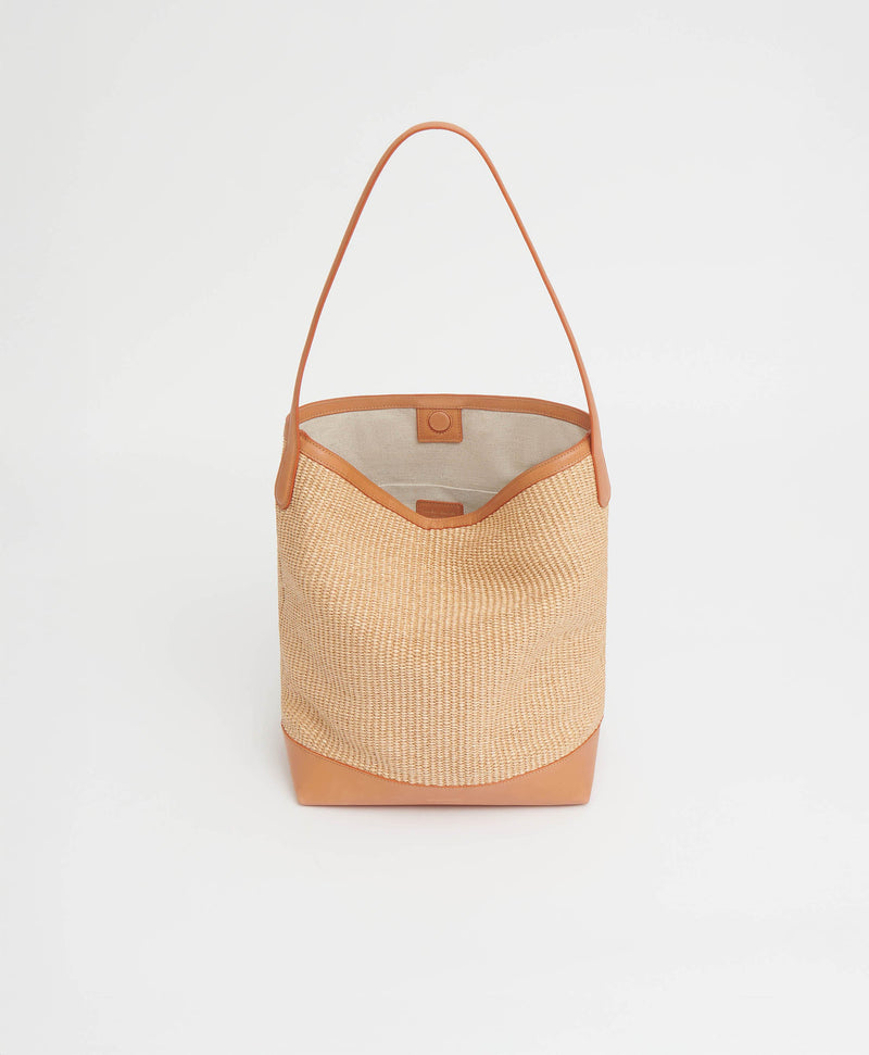 Mansur Gavriel Everyday Cabas in Natural Raffia
