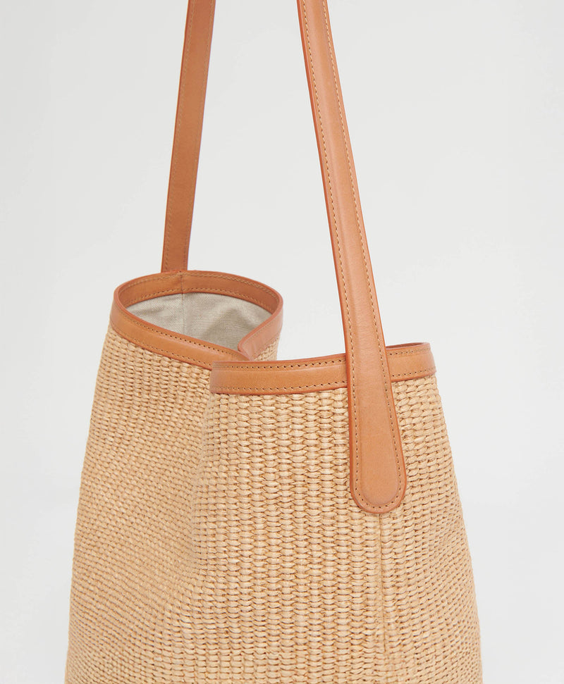 Mansur Gavriel Everyday Cabas in Natural Raffia