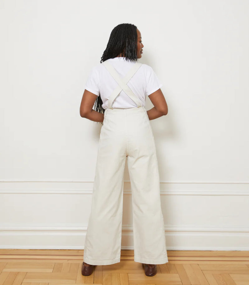 Loup Madelyn Overalls in Salt