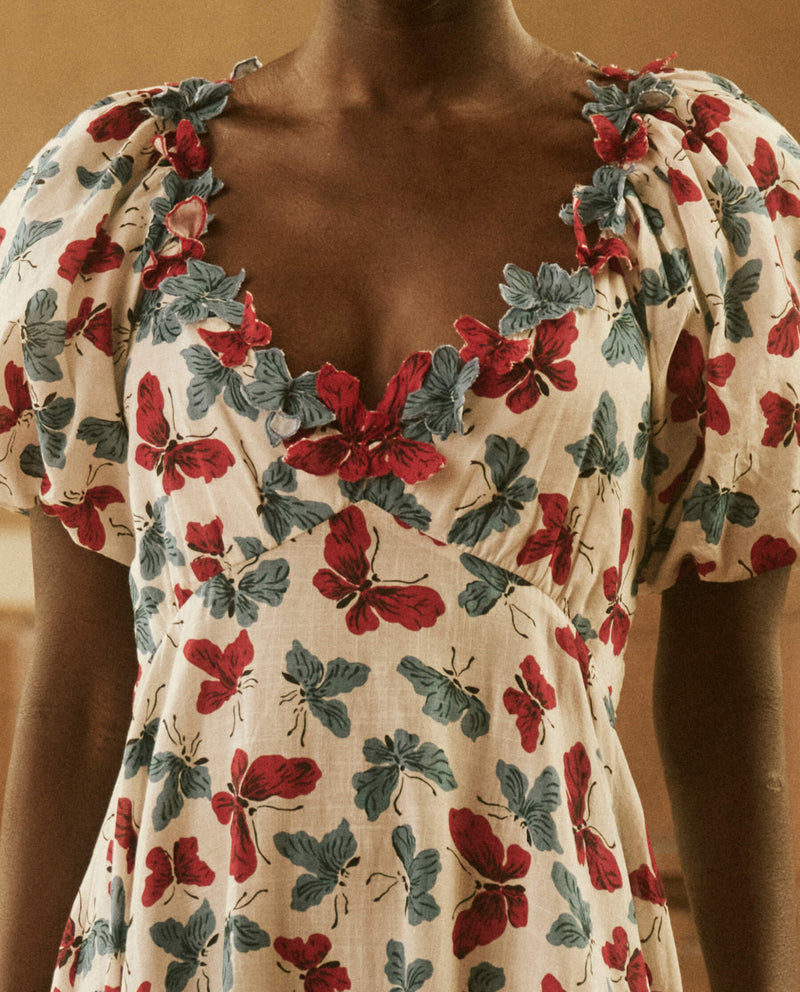 The Great Opal Dress in Butterfly Floral