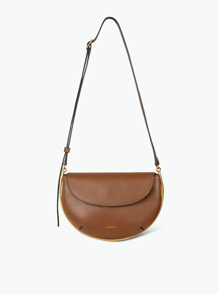 Wandler Kate Mini Crossbody in Saddle