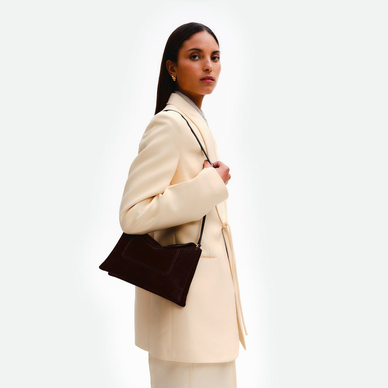 Wandler Penelope Slouch in Acai Seude