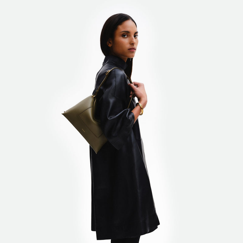 Wandler Penelope Slouch Olive Crust