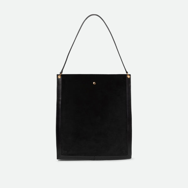 Wandler Penny Tote Black Suede / Black