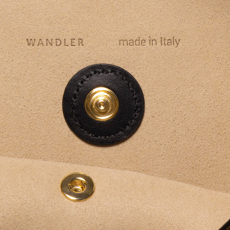 Wandler Penny Tote Tabbaco Suede / Black