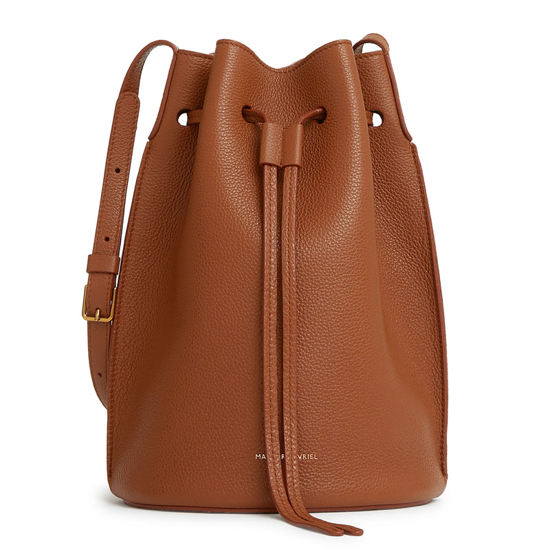 Mansur Gavriel Champagne Bucket in Hazelnut
