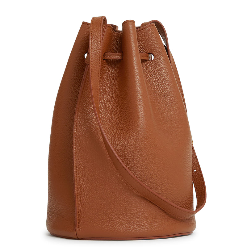 Mansur Gavriel Champagne Bucket in Hazelnut