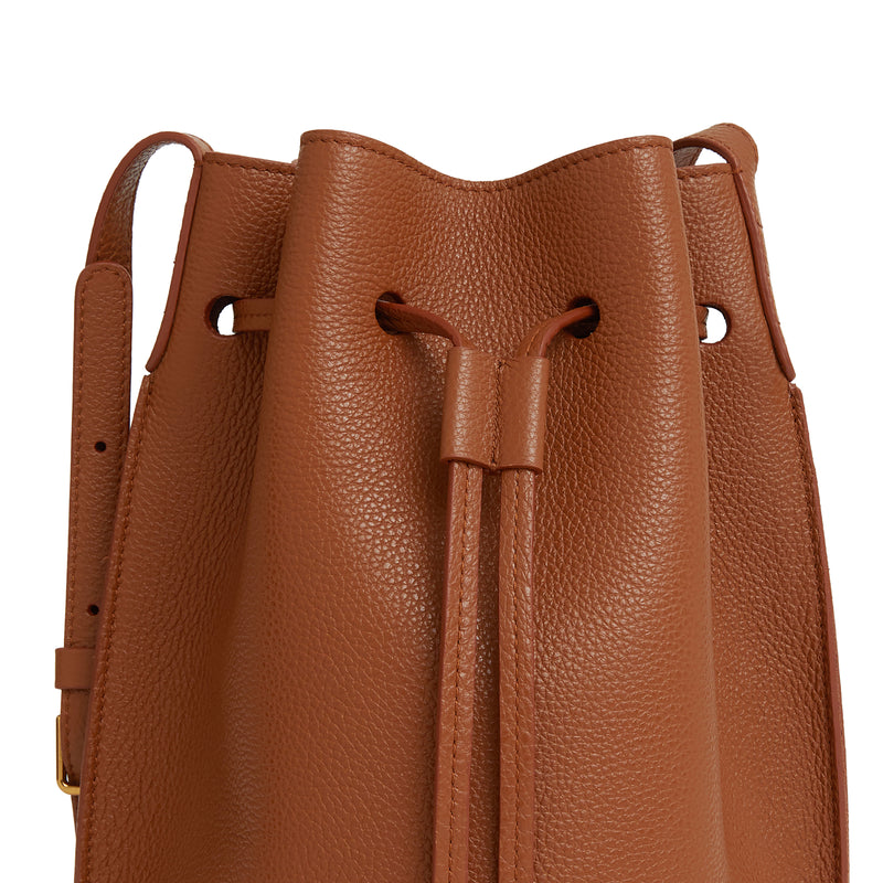 Mansur Gavriel Champagne Bucket in Hazelnut