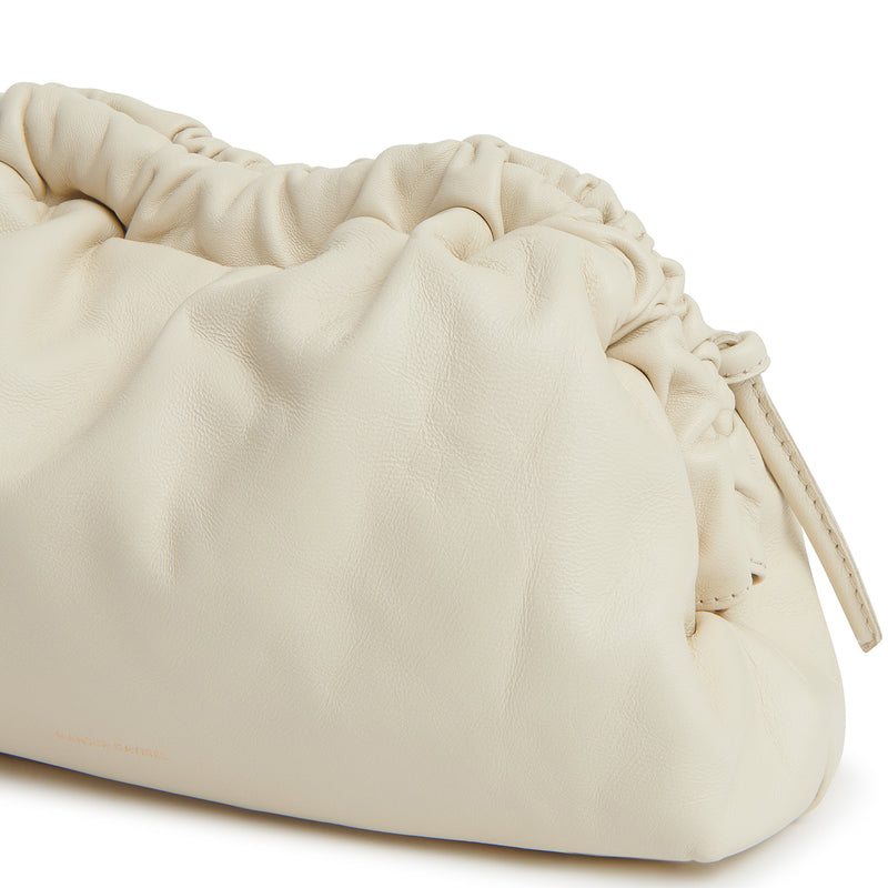 Mansur Gavriel Mini Cloud Clutch in Pearl