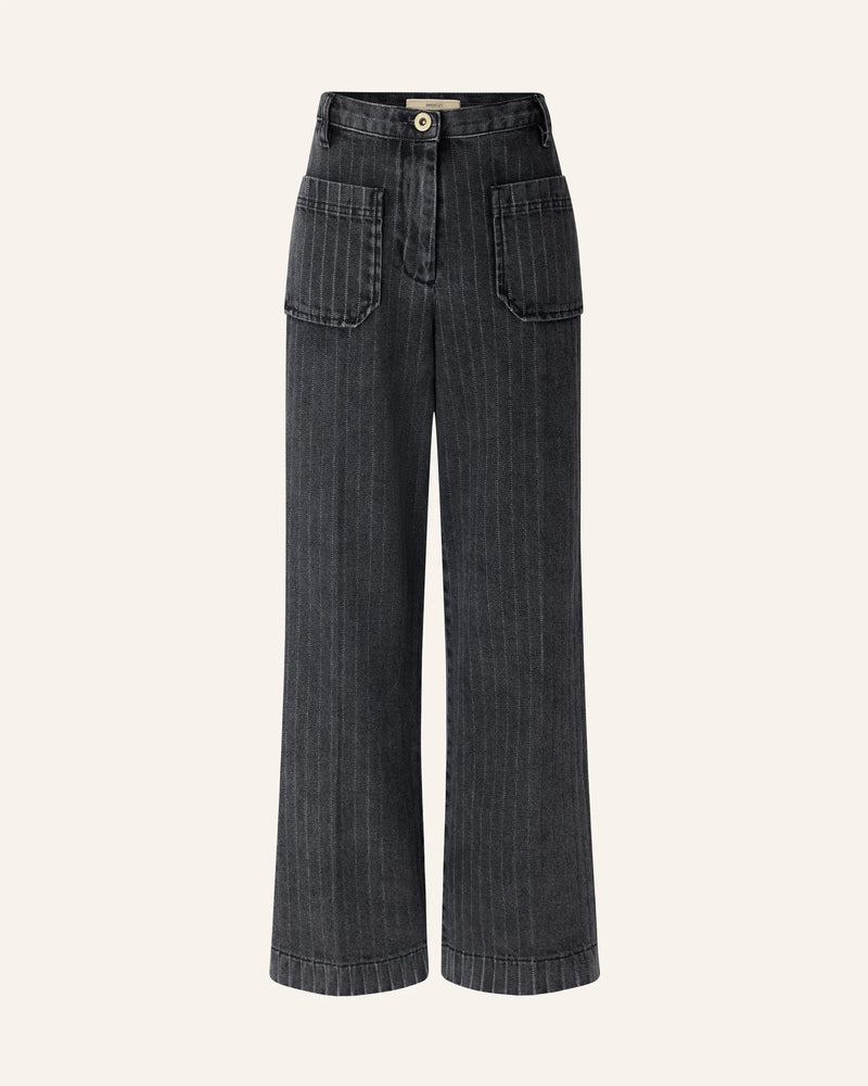 Sessun Aldricks Pants in Grey Countil Stripe