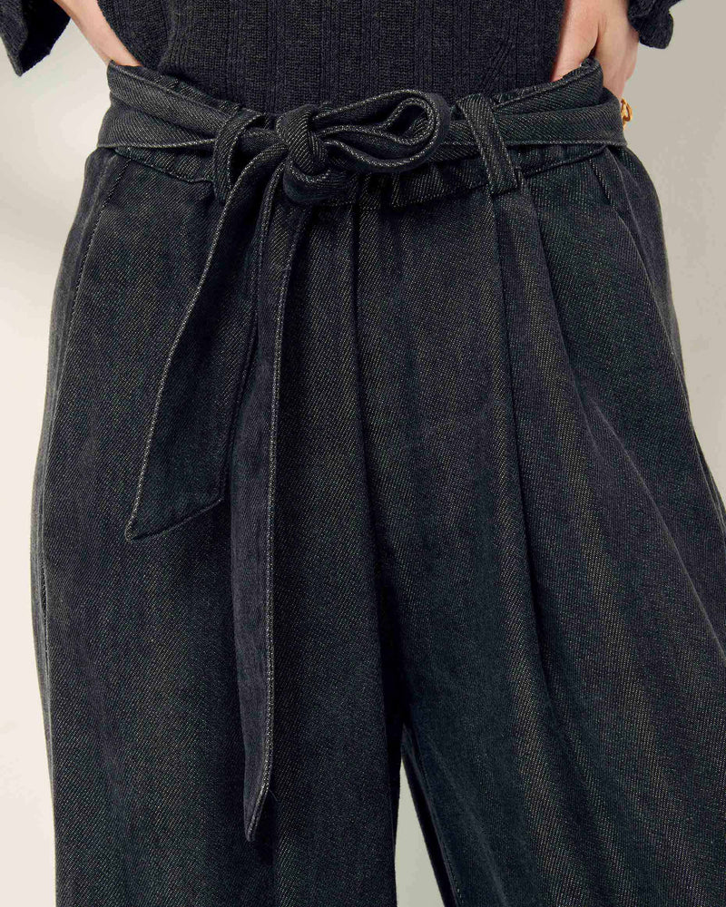 Sessun Rinim Waisted Pants in Carbonella