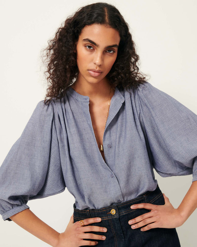 Sessun A View Blouse Chambray