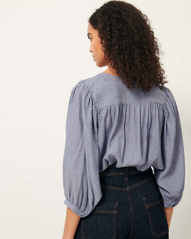 Sessun A View Blouse Chambray