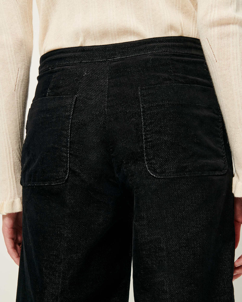 Sessun Alvelvet Pants in Black