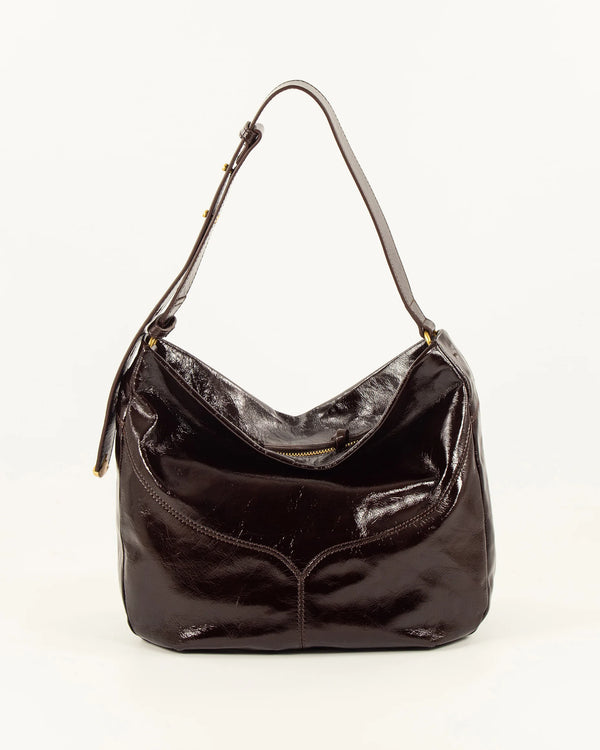 Sessun Divilio Leather Bag in Browny