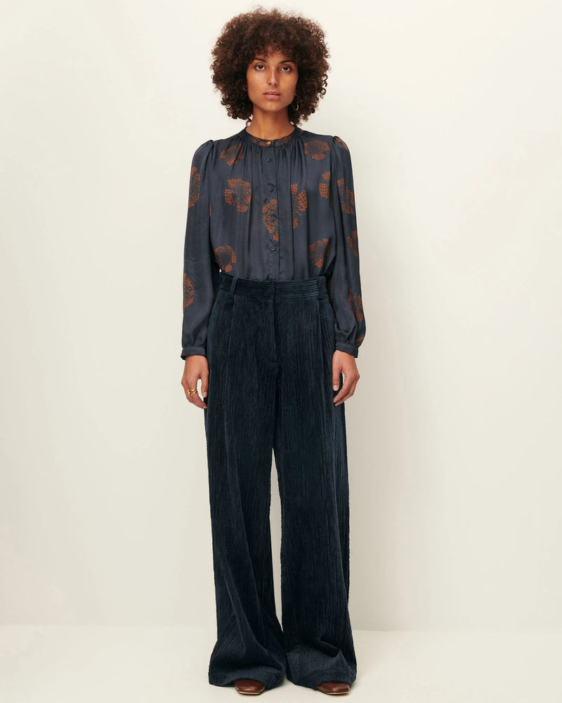 Sessun Lalila Shirt in Shadow Anjali