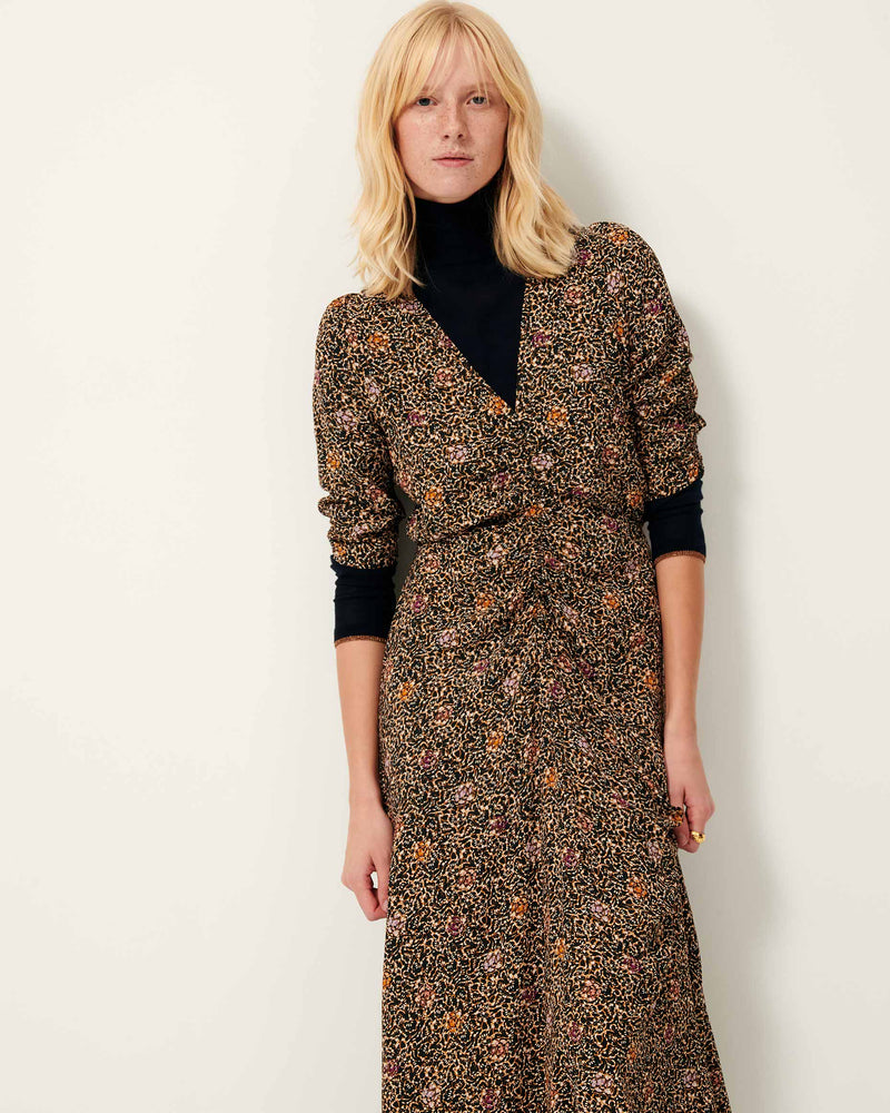 Sessun Nylia Long Dress in Floy Joy