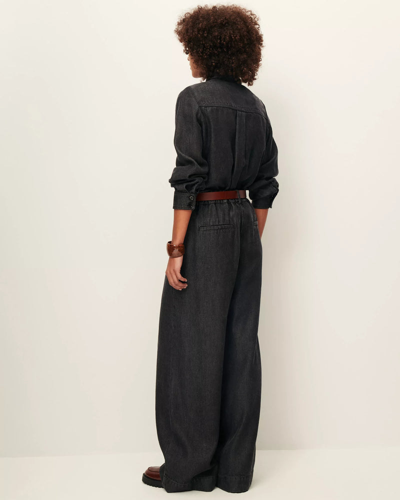 Sessun Rinim Waisted Pants in Carbonella