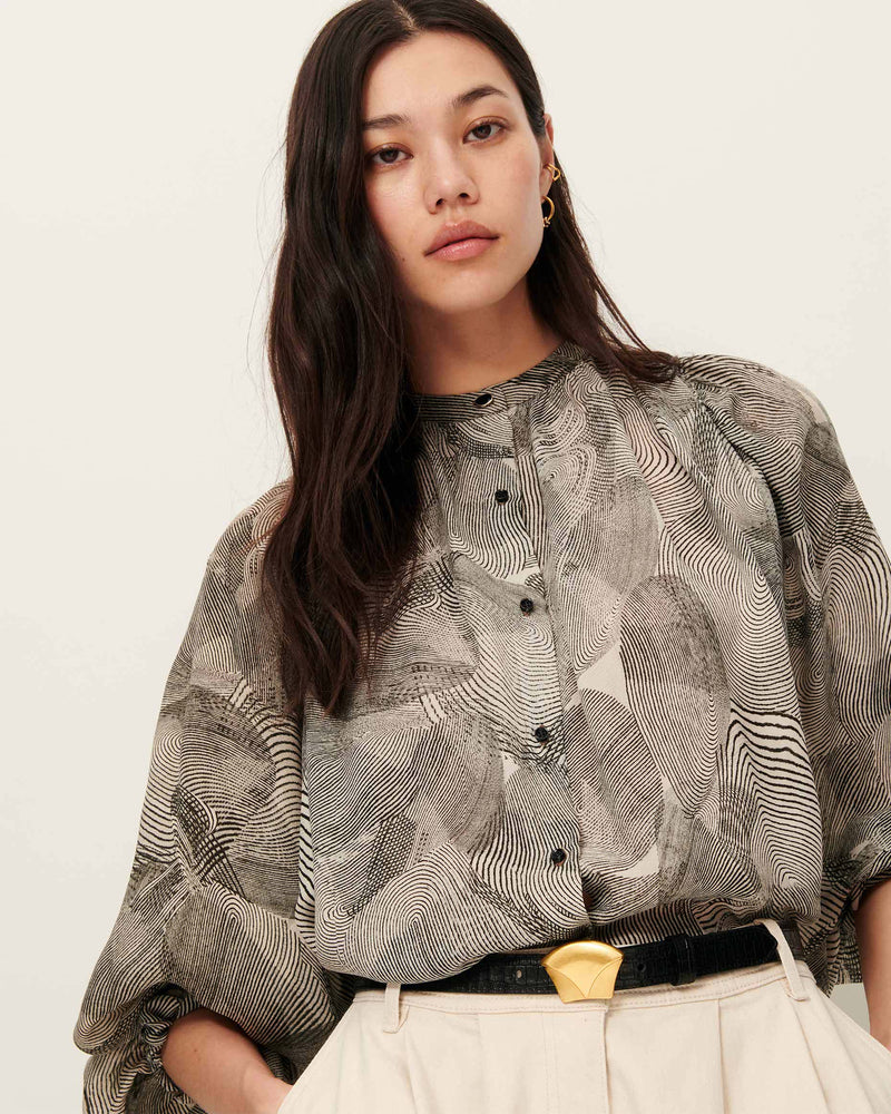 Sessun Salva Blouse in Voluta