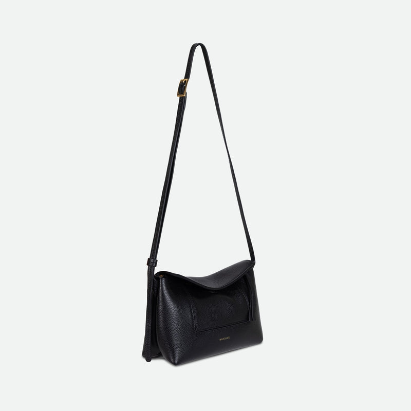 Wandler Penelope Slouch Mini in Black Crust