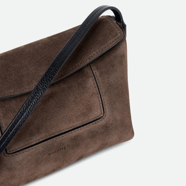 Wandler Penelope Slouch Mini in Palissander Suede