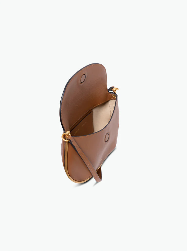 Wandler Kate Mini Crossbody in Saddle