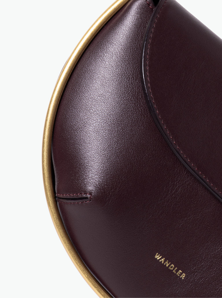 Wandler Kate Mini Crossbody in Grape