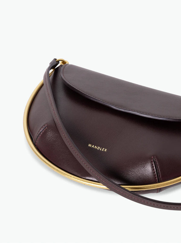 Wandler Kate Mini Crossbody in Grape