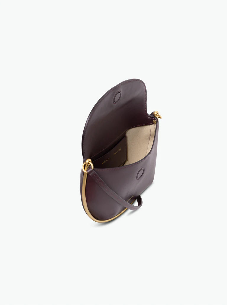 Wandler Kate Mini Crossbody in Grape