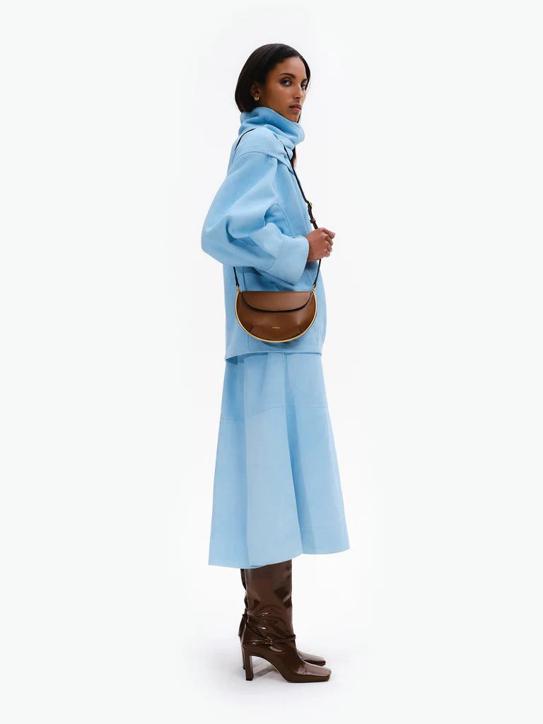 Wandler Kate Mini Crossbody in Saddle