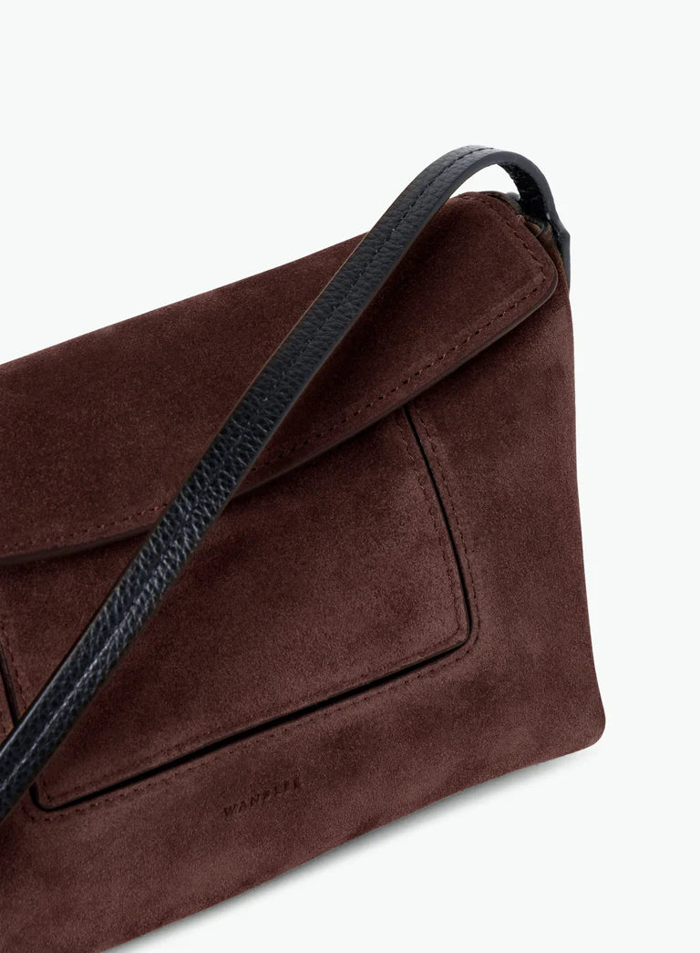 Wandler Penelope Slouch Mini in Acai Seude