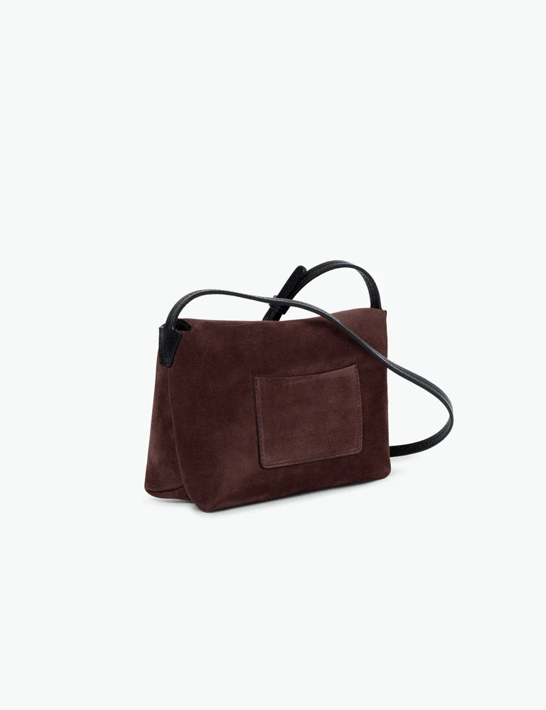 Wandler Penelope Slouch Mini in Acai Seude