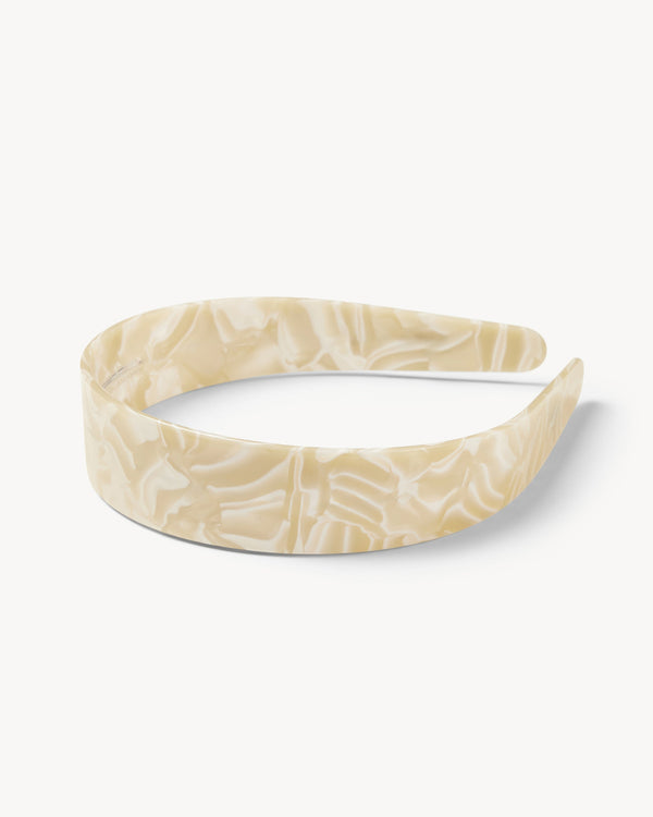Machete Wide Headband - Ivory