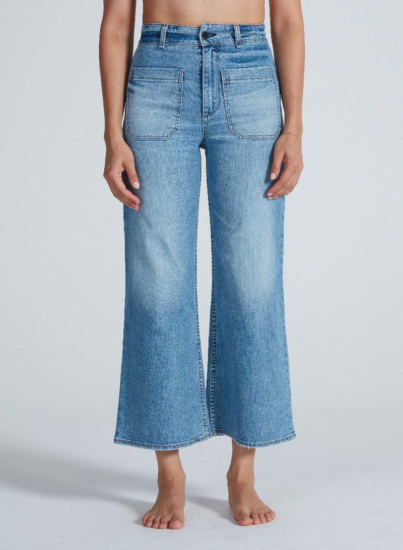ASKK NY Cropped Sailor Denim Blondie