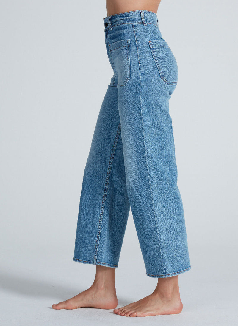 ASKK NY Cropped Sailor Denim Blondie