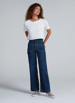 ASKKNY Sailor Jean in Dark Stone Denim