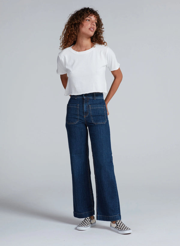 ASKKNY Sailor Jean in Dark Stone Denim