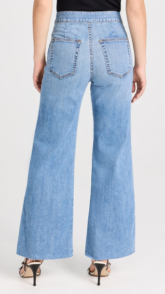 ASKK NY Brighton Crop Denim Jeans in Barrio