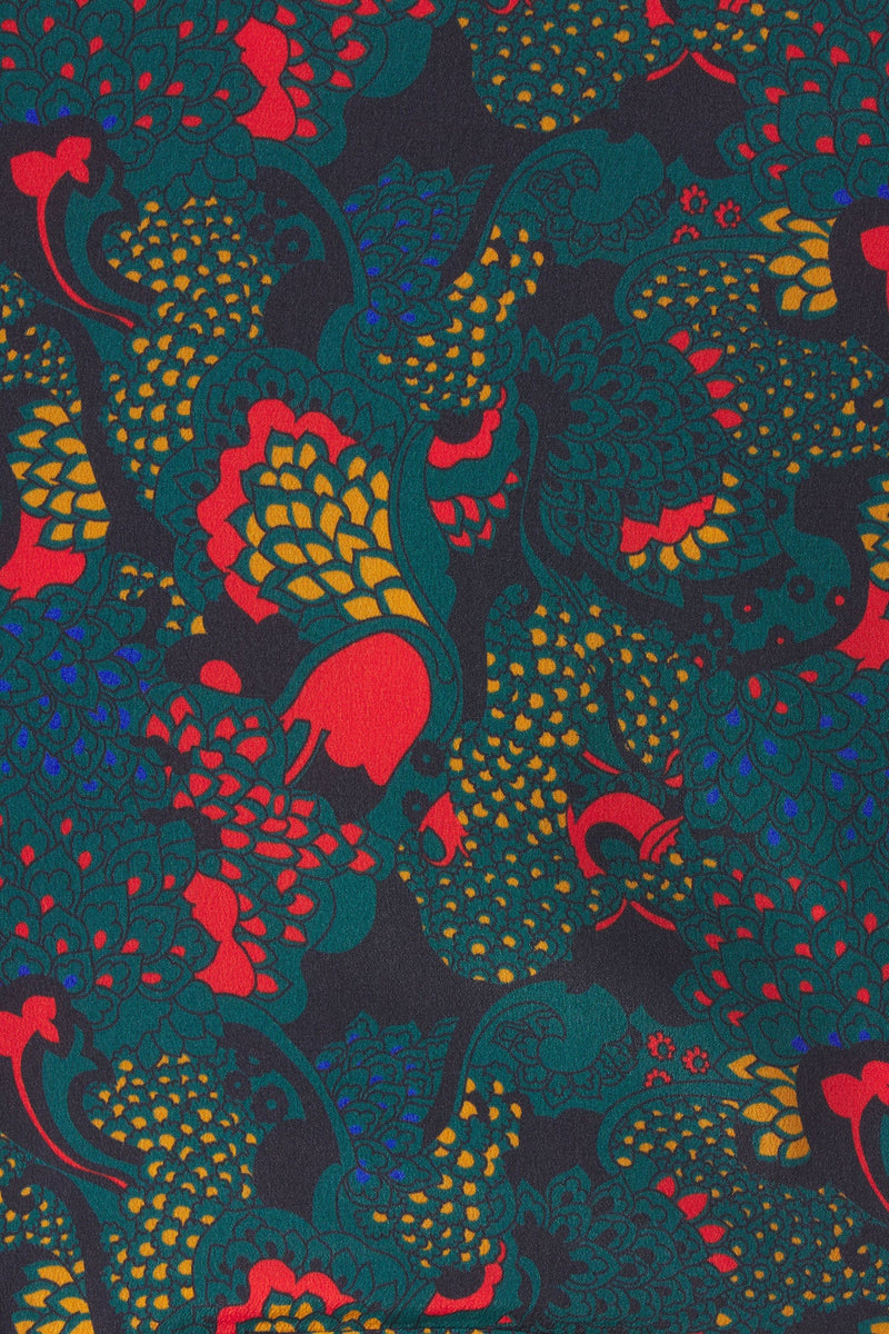 Trovata Cerise Top Teal Plume