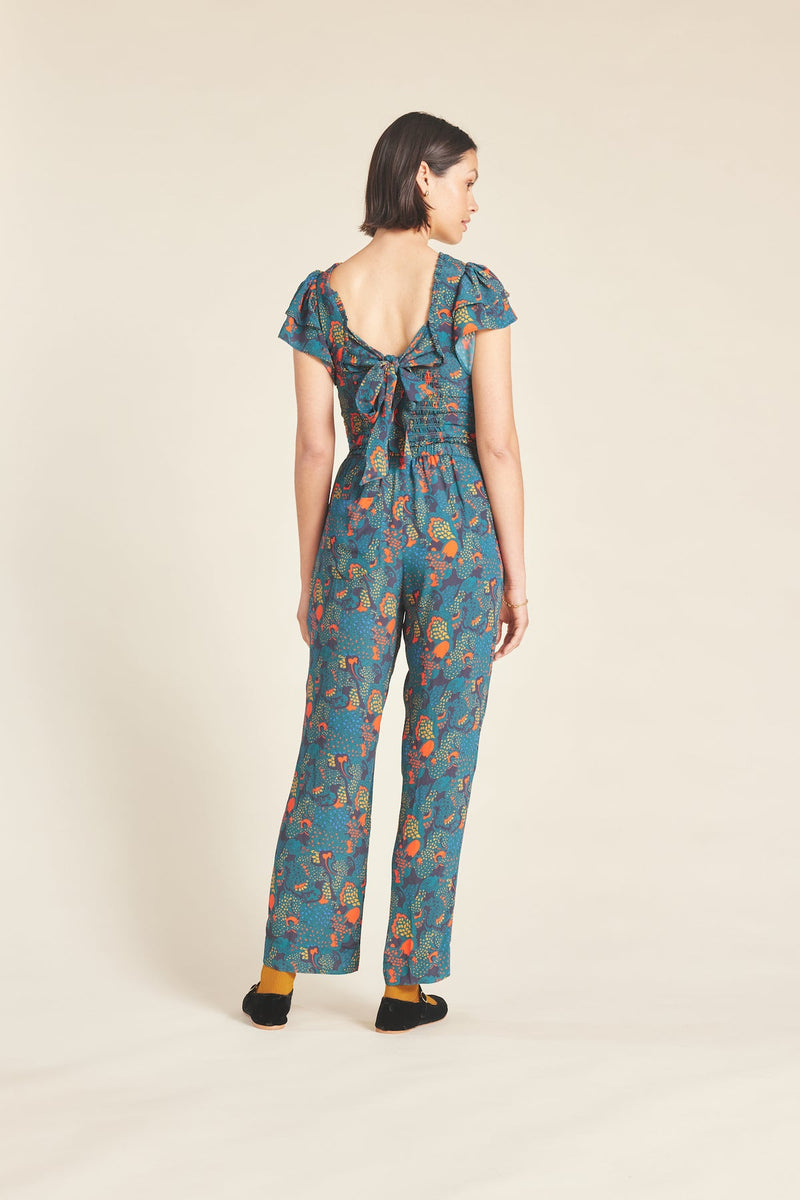 Trovata Cerise Top Teal Plume