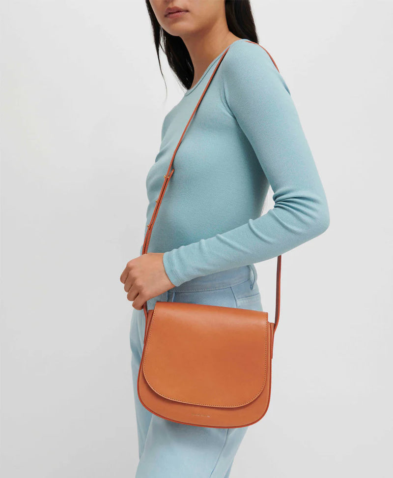 Mansur Gavriel Classic Crossbody in Cammello Mabel and Moss
