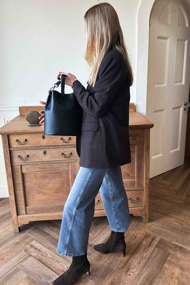 Emerson Fry Atelier Blazer - Cocoa Gabardine