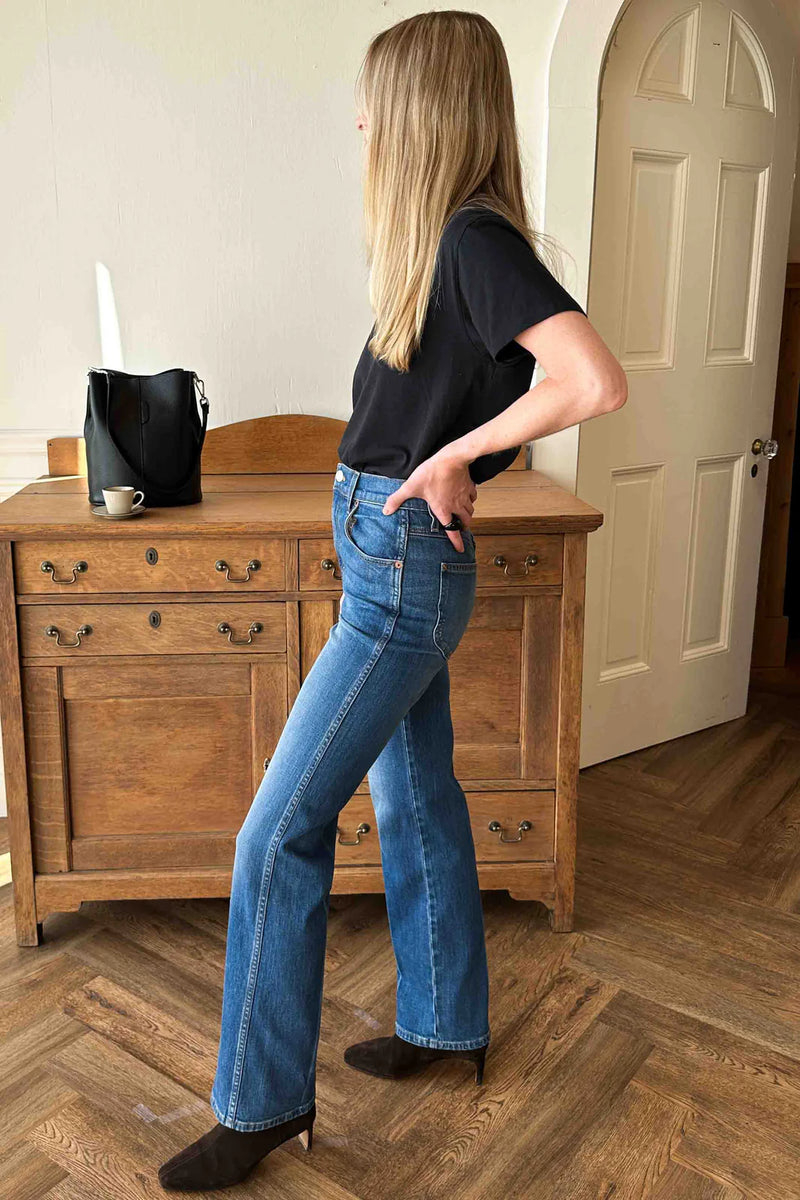 Emerson Fry Treasure Straight Denim in Open Sky