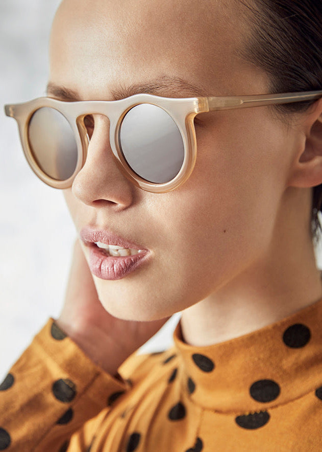 Carla Colour Lind Sunglasses in Malt Tan