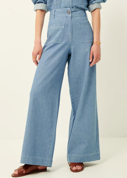 Sessun Manhatti Pants in Provencial Blue