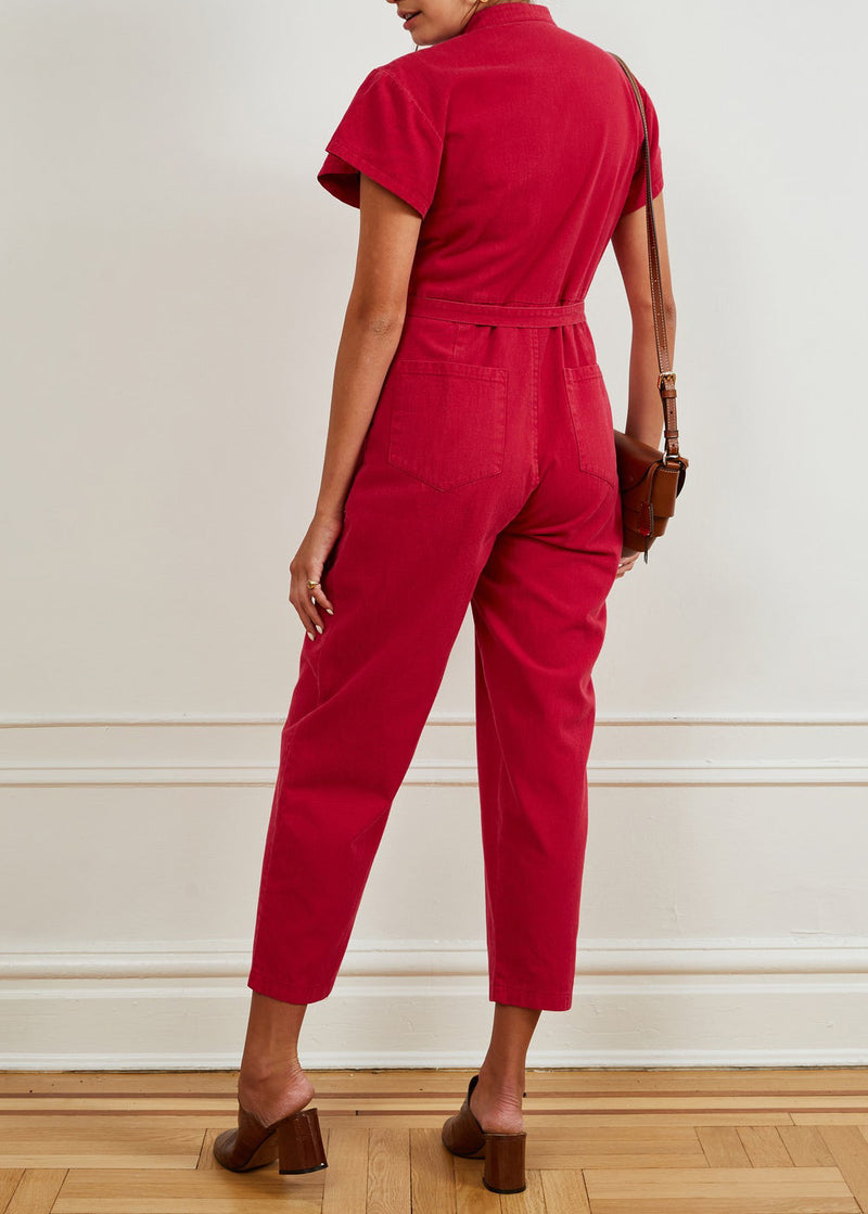 Loup Sally Jumpsuit in Rose